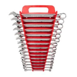 TEKTON [15]Combination Wrench Set With Holder, 15-Piece (8-22 Mm)