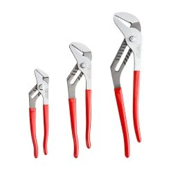 TEKTON [7]Groove Joint Pliers Set, 3-Piece (7, 10, 12-3/4 In.)