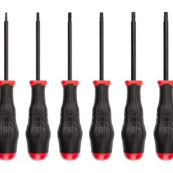 TEKTON [13]Torx High-Torque Black Oxide Blade Screwdriver Set, 6-Piece (T10-T30)