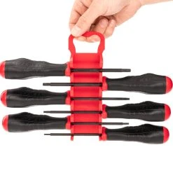 TEKTON [14]Torx High-Torque Black Oxide Blade Screwdriver Set With Holder, 6-Piece (T10-T30) -TEKTON Shop DHT92001 6