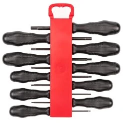 TEKTON [17]Hex High-Torque Black Oxide Blade Screwdriver Set With Holder, 10-Piece (5/64-5/16 In.) -TEKTON Shop DHX92101 4