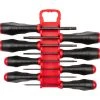 TEKTON [25]Hex High-Torque Black Oxide Blade Screwdriver Set With Holder, 8-Piece (1.5-8 Mm) -TEKTON Shop DHX92201 1