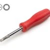 TEKTON [60]6-in-1 Slotted Driver (3/16 In. X 1/4 In., 1/8 In. X 5/16 In., Red) -TEKTON Shop DMS18017 1