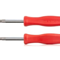 TEKTON [60]6-in-1 Slotted Driver (3/16 In. X 1/4 In., 1/8 In. X 5/16 In., Red) -TEKTON Shop DMS18017 3