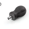 TEKTON [81]3-in-1 Stubby Driver Handle With 1/4 Inch Nut Driver Bit Tube (Black) -TEKTON Shop DMT13000 1