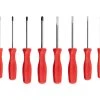 TEKTON [40]Hard Handle Screwdriver Set, 8-Piece (#0-#3, 1/8-5/16 In.)