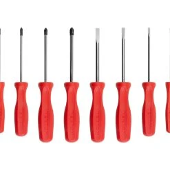 TEKTON [40]Hard Handle Screwdriver Set, 8-Piece (#0-#3, 1/8-5/16 In.)
