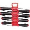 TEKTON [8]High-Torque Screwdriver Set With Holder, 8-Piece (#0-#3, 1/8-5/16 In.) -TEKTON Shop DRV43505 1