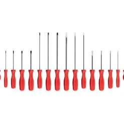 TEKTON [37]Hard Handle Screwdriver Set, 16-Piece (#0-#3, 1/8-5/16 In.)