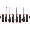 TEKTON [6]High-Torque Screwdriver Set, 10-Piece (#0-#3, 1/8-5/16 In.)
