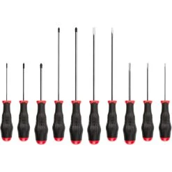 TEKTON [5]High-Torque Screwdriver Set, 12-Piece (#0-#2, 1/8-1/4 In.)