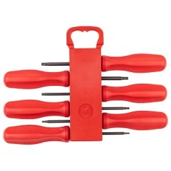 TEKTON [47]Torx Hard Handle Black Oxide Blade Screwdriver Set With Holder, 6-Piece (T10-T30) -TEKTON Shop DST92001 4