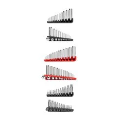 TEKTON [0]Ball End Hex And Star Key Set With Holder, 41-Piece (0.050-3/8 In., 1.3-10 Mm, T6-T50) -TEKTON Shop KEY91001 5