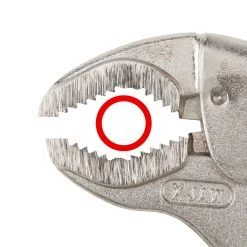 TEKTON [47]7 Inch Deep Bite Round Jaw Locking Pliers -TEKTON Shop PLK20007 4