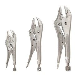 TEKTON [39]Curved Jaw Locking Pliers Set (3-Piece)