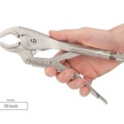 TEKTON [46]Deep Bite Round Jaw Locking Pliers Set (2-Piece) -TEKTON Shop PLK90201 8