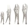 TEKTON [33]Locking Pliers Set, 4-Piece (Straight Jaw, Curved Jaw, Long Nose) -TEKTON Shop PLK99902 1