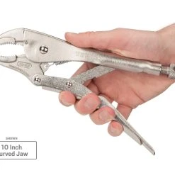 TEKTON [33]Locking Pliers Set, 4-Piece (Straight Jaw, Curved Jaw, Long Nose) -TEKTON Shop PLK99902 9