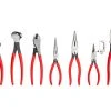 TEKTON [2]Pliers Set, 7-Piece (Long Nose, Diagonal Cutting, End Cutting, Cable Cutting, Lineman's) -TEKTON Shop PLR99010 1