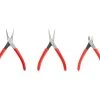 TEKTON [52]Mini Pliers Set, 3-Piece (Long Nose, Flat Nose, Cutting) -TEKTON Shop PMN99003 1