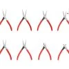 TEKTON [50]Mini Pliers Set, 8-Piece (Needle Nose, Long Nose, Flat Nose, Cutting) -TEKTON Shop PMN99908 1