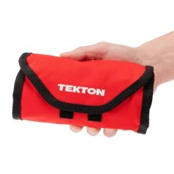 TEKTON [49]Mini Pliers Set With Pouch, 8-Piece (Needle Nose, Long Nose, Flat Nose, Cutting) -TEKTON Shop PMN99910 4