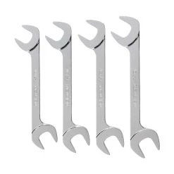 TEKTON [80]Angle Head Open End Wrench Set, 4-Piece (1-5/16 - 1-1/2 In.)