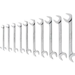 TEKTON [77]Angle Head Open End Wrench Set, 11-Piece (1/4-3/4 In.)