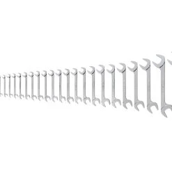 TEKTON [82]Angle Head Open End Wrench Set, 27-Piece (6-50 Mm)