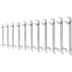 TEKTON [84]Angle Head Open End Wrench Set, 12-Piece (8-19 Mm)