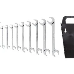 TEKTON [69]Angle Head Open End Wrench Set With Holder, 11-Piece (1/4-3/4 In.) -TEKTON Shop WAE91103 3