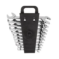 TEKTON [69]Angle Head Open End Wrench Set With Holder, 11-Piece (1/4-3/4 In.) -TEKTON Shop WAE91103 4