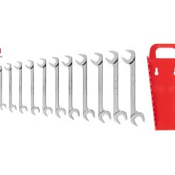 TEKTON [71]Angle Head Open End Wrench Set With Holder, 12-Piece (8-19 Mm) -TEKTON Shop WAE91201 3