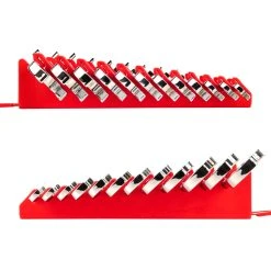 TEKTON [71]Angle Head Open End Wrench Set With Holder, 12-Piece (8-19 Mm) -TEKTON Shop WAE91201 5