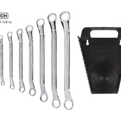 TEKTON [54]45-Degree Offset Box End Wrench Set With Holder, 8-Piece (1/4 - 1-1/4 In.) -TEKTON Shop WBE23408 3