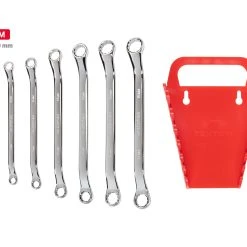 TEKTON [57]45-Degree Offset Box End Wrench Set With Holder, 7-Piece (6-19 Mm) -TEKTON Shop WBE24407 3