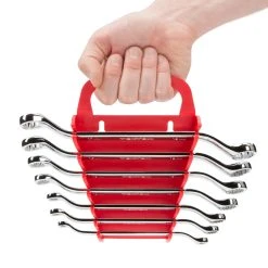TEKTON [57]45-Degree Offset Box End Wrench Set With Holder, 7-Piece (6-19 Mm) -TEKTON Shop WBE24407 6