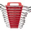 TEKTON [56]45-Degree Offset Box End Wrench Set With Holder, 11-Piece (6-32 Mm) -TEKTON Shop WBE24411 1
