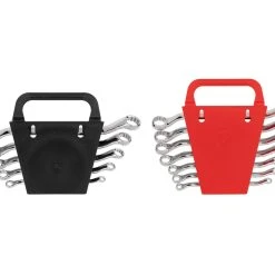 TEKTON [53]45-Deg Offset Box End Wrench Set With Holder, 12-Piece (1/4-13/16 In., 6-19 Mm) -TEKTON Shop WBE91301 4