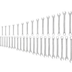 TEKTON [20]Combination Wrench Set, 46-Piece (1/4 - 1-1/4 In., 6-32 Mm)