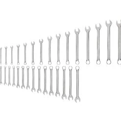 TEKTON [21]Combination Wrench Set, 38-Piece (1/4 - 1-1/4 In., 6-24 Mm)