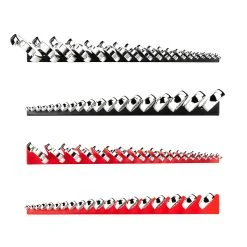 TEKTON [5]Combination Wrench Set With Rack, 38-Piece (1/4 - 1-1/4 In., 6-24 Mm) -TEKTON Shop WCB91302 5