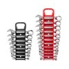 TEKTON [38]Stubby Combination Wrench Set With Holder, 20-Piece (5/16-3/4 In., 8-19 Mm)
