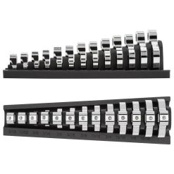 TEKTON [90]3/8 Inch Drive Crowfoot Wrench Set With Rack, 13-Piece (5/16-1 In.) -TEKTON Shop WCF92102 3