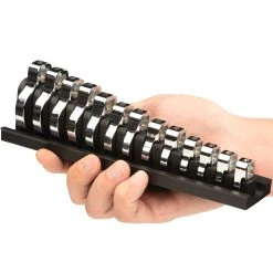 TEKTON [90]3/8 Inch Drive Crowfoot Wrench Set With Rack, 13-Piece (5/16-1 In.) -TEKTON Shop WCF92102 4