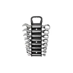 TEKTON [39]Stubby Combination Wrench Set With Holder, 8-Piece (5/16-3/4 In.)