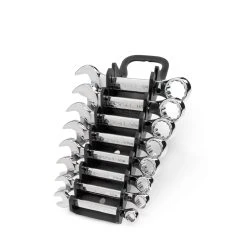 Alternative view of TEKTON [39]Stubby Combination Wrench Set With Holder, 8-Piece (5/16-3/4 In.)