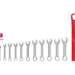 TEKTON [40]Stubby Combination Wrench Set With Holder, 12-Piece (8-19 Mm) -TEKTON Shop WRN01170 3